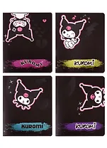 Тетрадь в клетку Centrum, Kuromi, 48 листов, в ассортименте