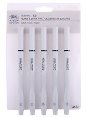 Ручки капиллярные-линеры 5шт 0,3мм, пласт.кор., Winsor&Newton