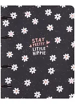 Тетрадь на кольцах в клетку Be Smart, Hippie, 120 листов