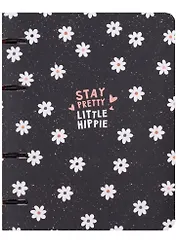 Тетрадь на кольцах в клетку Be Smart, Hippie, 120 листов