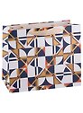 Пакет А4 26*32*12 "Geometric pattern" нейтр., бум.