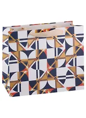 Пакет А4 26*32*12 "Geometric pattern" нейтр., бум.