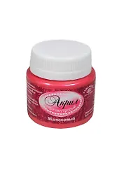 АКВА КОЛОР Краски акрил перламутровый 50мл малиновый