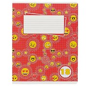 Тетрадь в клетку Academy Style, Emoji, 18 листов, в ассортименте