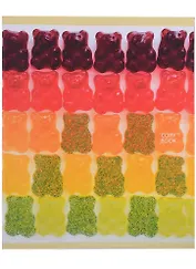 Тетрадь в клетку Listoff, "Мармеладки", 48 листов, в ассортименте