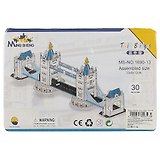 3D-пазл Мельница Tower Bridge  (МС-671D) (11052400) (32 детали) (3+) (упаковка)