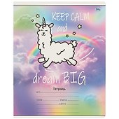 Тетрадь в клетку BG «5% Unicorn» в ассортименте, 24 листа - 2