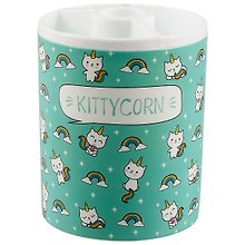Стакан для пишущих принадлежностей «Kittycorn», пластик