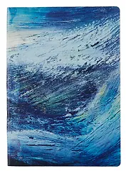 Книга для записей А4- 80л "Dream book. № 1" иск.кожа, комбинир.блок (точка, клетка), инд.уп.