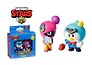 Коллекционные фигурки Brawl Stars, Мистер Пи и Тара, (5см), (BRW2015E)