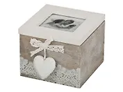 Шкатулка Прованс старинное кружево (10х11х8,3) (222-198)