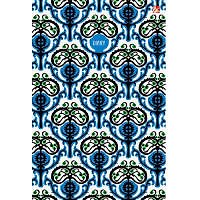 Книга для записей А5 120л кл. "Орнамент. Элементы" 7БЦ, мат.лам, тисн. гологр. фольгой, Listoff
