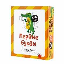 Настольная игра «Первые буквы», Brainy Trainy