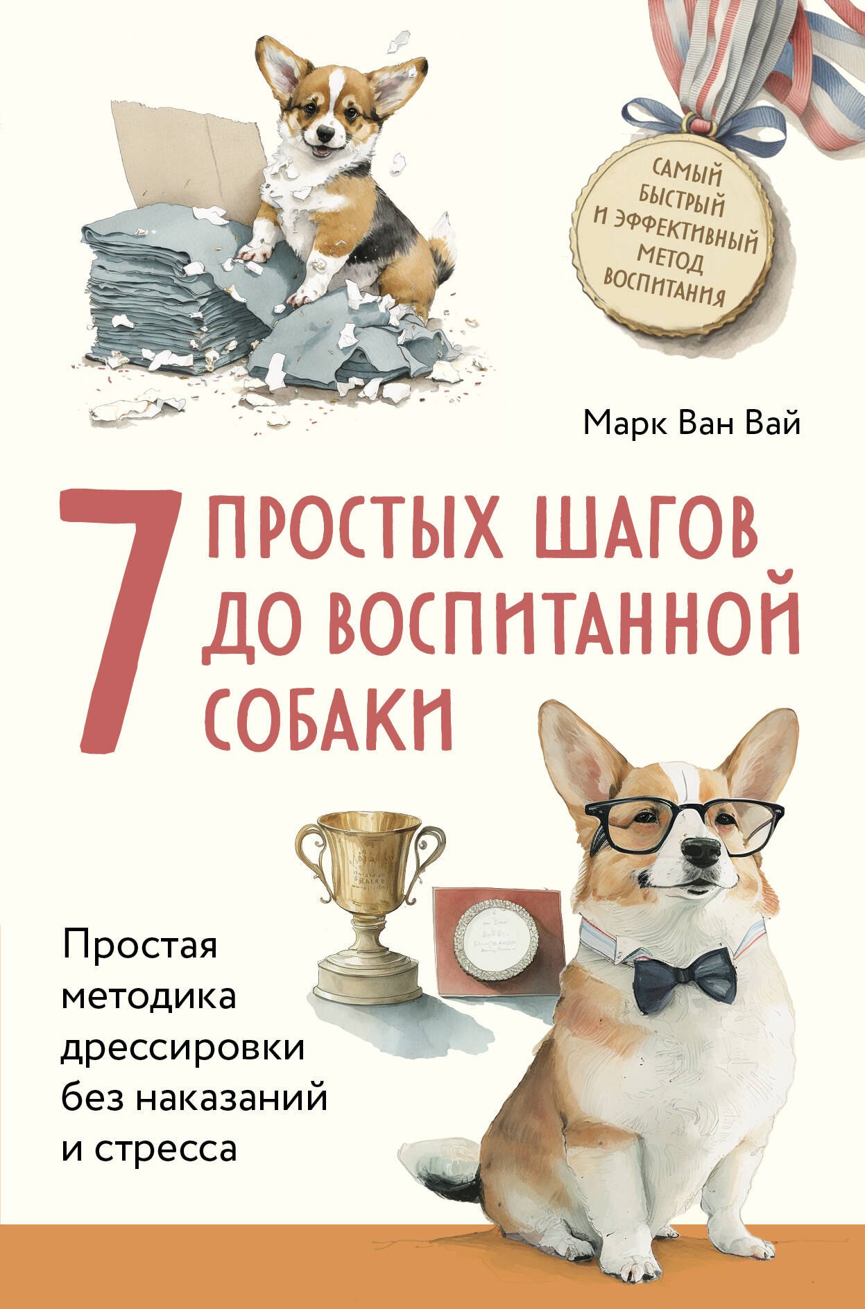 

7 простых шагов до воспитанной собаки. Простая методика дрессировки без наказания и стресса