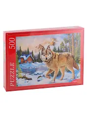 Пазл 500 эл. Зимний волк Ф500-5141