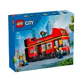 LEGO City: Красный двухэтажный экскурсионный автобус, 384 детали (60407) - 1