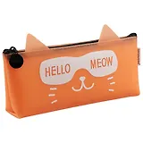 Пенал на молнии «Кошка: hello meow», 20 х 8 см