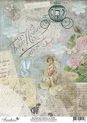 Декупажная карта Нежность А4 (DK3001)