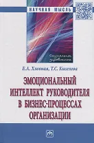 Эмоциональный интеллект руководителя в бизнес-процессах организации. Монография