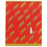 Тетрадь в клетку Unnika, "Золотые кошки", 48 листов, в ассортименте