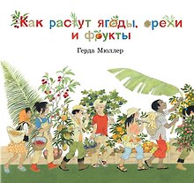 Как растут ягоды, орехи и фрукты (иллюстрации Герды Мюллер)
