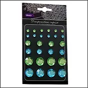 Декоративные стразы на самоклеющ. основе (14543) (ST-916G) (упаковка)