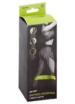 Набор из 5 фитнес-резинок (нагрузка 10, 15, 20, 25, 30 кг) (30х5)