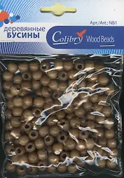 Деревянные бусины Colibry (NB1-08-C) (упаковка)