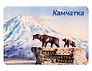 Магнит картон Медведи Здесь начинается Россия (Петропавловск-Камчатский) (МК/200/002)