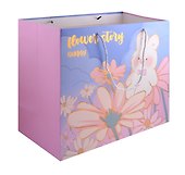 Пакет А4 26*32*12 "Flower story" горизонт., дет., бум.мат.ламинат - 2