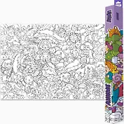 Большая раскраска. Дудл."Аниме"