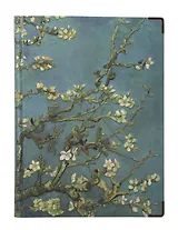 Книга для записей "Ван Гог. Ветка миндаля" А5, 82 листа, нелинованная, твердая обложка, 180г/м2