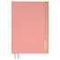 Еженедельник датированный 2026 год, А5, 176 листов "Джут", розовый - 0