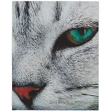 Дневник школьный «Котик», для средних и старших классов, Listoff