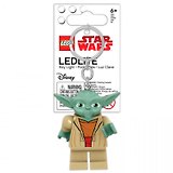 LGL-KE11H Брелок-фонарик для ключей LEGO Star Wars - Yoda (Йода), возраст 6+