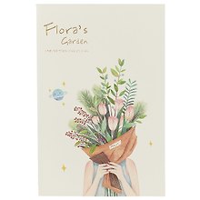 Тетрадь общая «Flora's garden», 38 листов в линейку, А5, в ассортименте - JoyTop