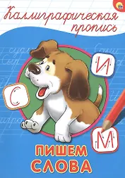 КАЛЛИГРАФИЧЕСКАЯ ПРОПИСЬ А4. ПИШЕМ СЛОВА