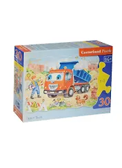 Пазлы 30 MIDI B-03440 Грузовик (32х23см) (4+) (коробка) (Castorland)