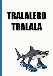 Ежедневник недат. А5 72л "Тралалеро Тралала"