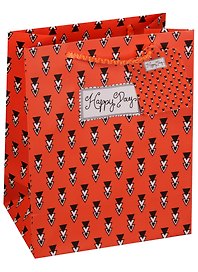 Пакет подарочный бумажный А5 "Happy day", нейтральный