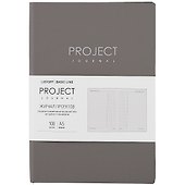Планнер тематический «Progect journal №2» А5, 100 листов, экокожа, Listoff - 0