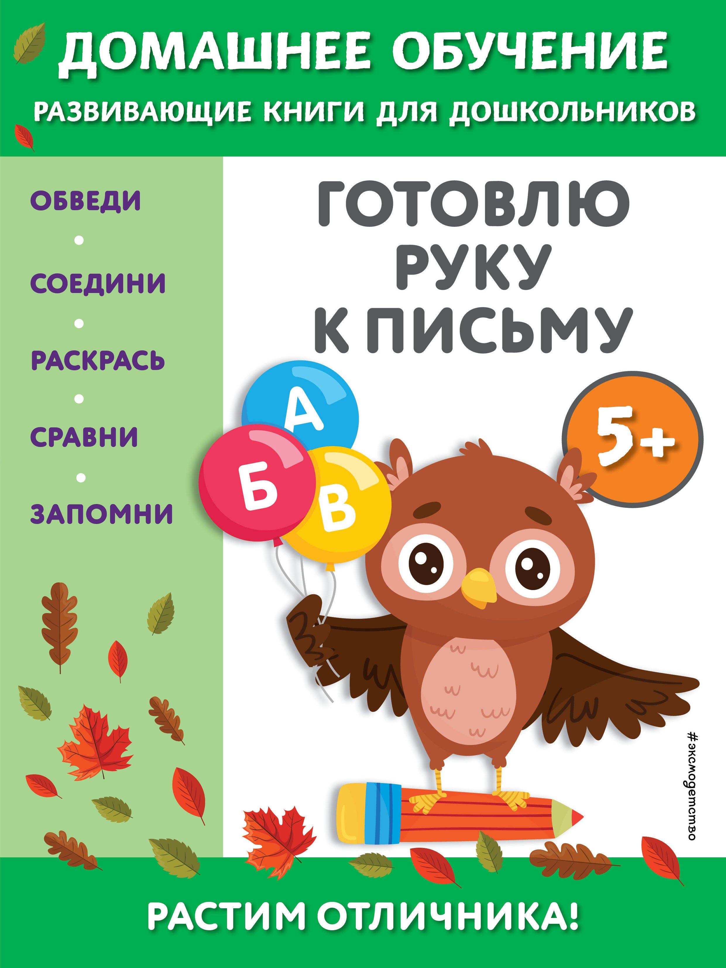 Прописи для дошкольников Готовлю руку к письму: для детей от 5 лет