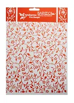 Трафарет пластиковый многоразовый Ит. об. цвет.(Ф-059) (20х25см) (упаковка)