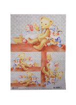 Декупажная карта Полка с игрушками (S-038) (упаковка)