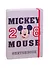 Скетчбук А5 80+50л "Микки Маус" 100г/м2, тв. обложка, закр. евроспираль, на резинке - 0