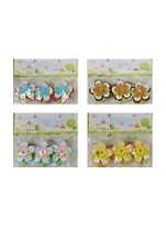 Набор из 3-х прищепок Цветок с 5 лепестками (11070200) (4 цвета) (пакет с хедером)