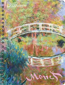 Monet. Оскар Клод Моне. Мостик. Мысли и афоризмы об искусстве. ArtPlanner. Еженедельник