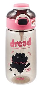 Бутылка Котик черный Dread (пластик) (700 мл)