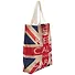 Сумка Британский флаг (текстиль под лен) (37х37) в ассортименте (12-09334-DM001) - 1