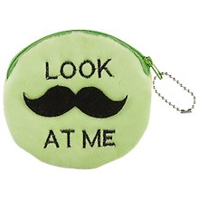 Косметичка-кошелек Усы Look at me (10см) (текстиль)